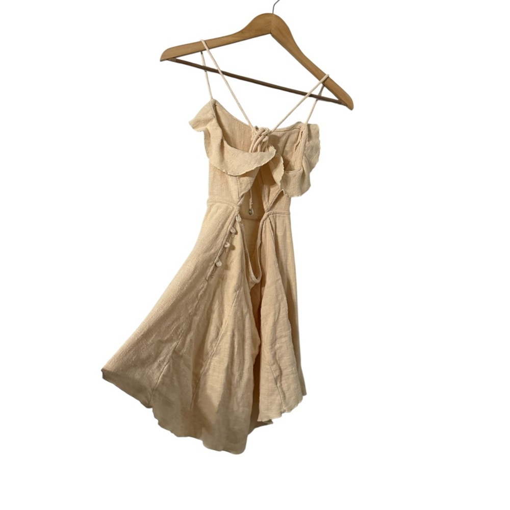 FREE PEOPLE More Than A Mini Ruffle Lace Cotton Dress - Picture 5 of 8